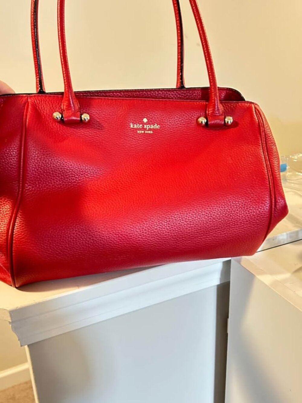 Kate Spade Red Leather Purse